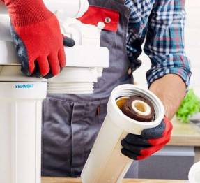 water purifier filter replacement